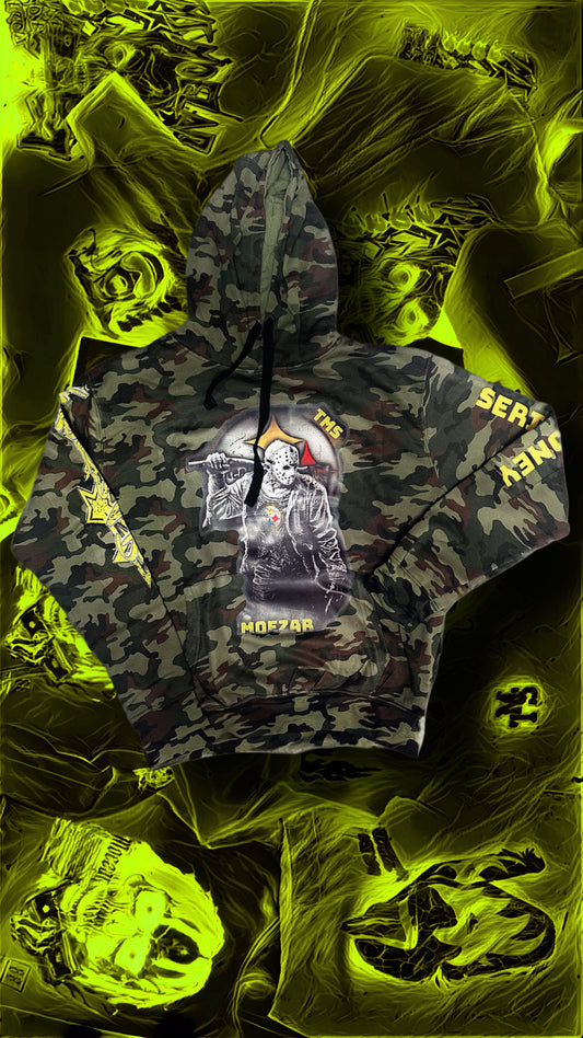 ARMY JASON x STEELERS ARMY HOODIE